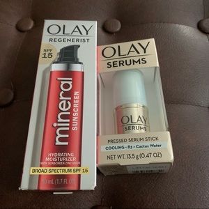 OLAY | Mineral Sunscreen & Pressed Serum Stick